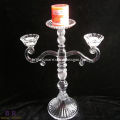 Decorative Clear Glass Candle Holder